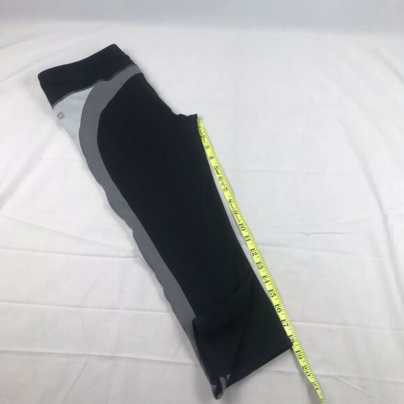 fabletic seabert Capri leggins‎ black/gray/ White size med - Picture 8 of 9